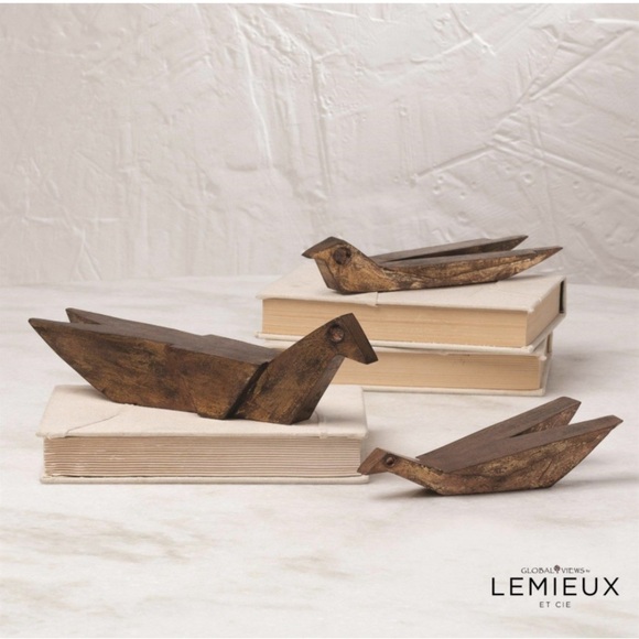 Anthropologie Lemieux et Cie Romieu Bird Sculpture NIB - Picture 3 of 8